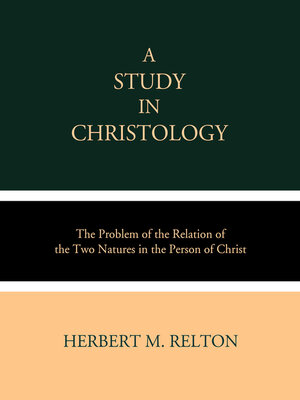 cover image of A Study in Christology